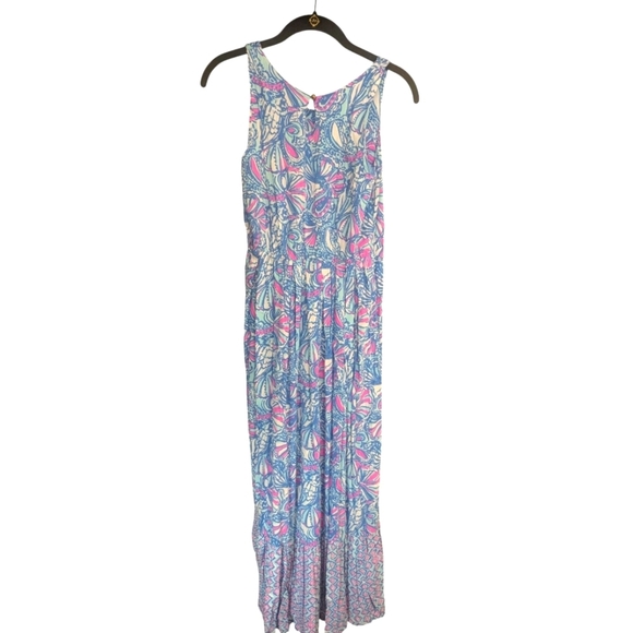 Lilly Pulitzer for Target for Girls Colorful Sleeveless Maxi Dress Size XL - Picture 2 of 13